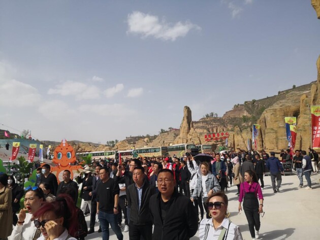 黑河大峡谷景区成为庆阳旅游新宠